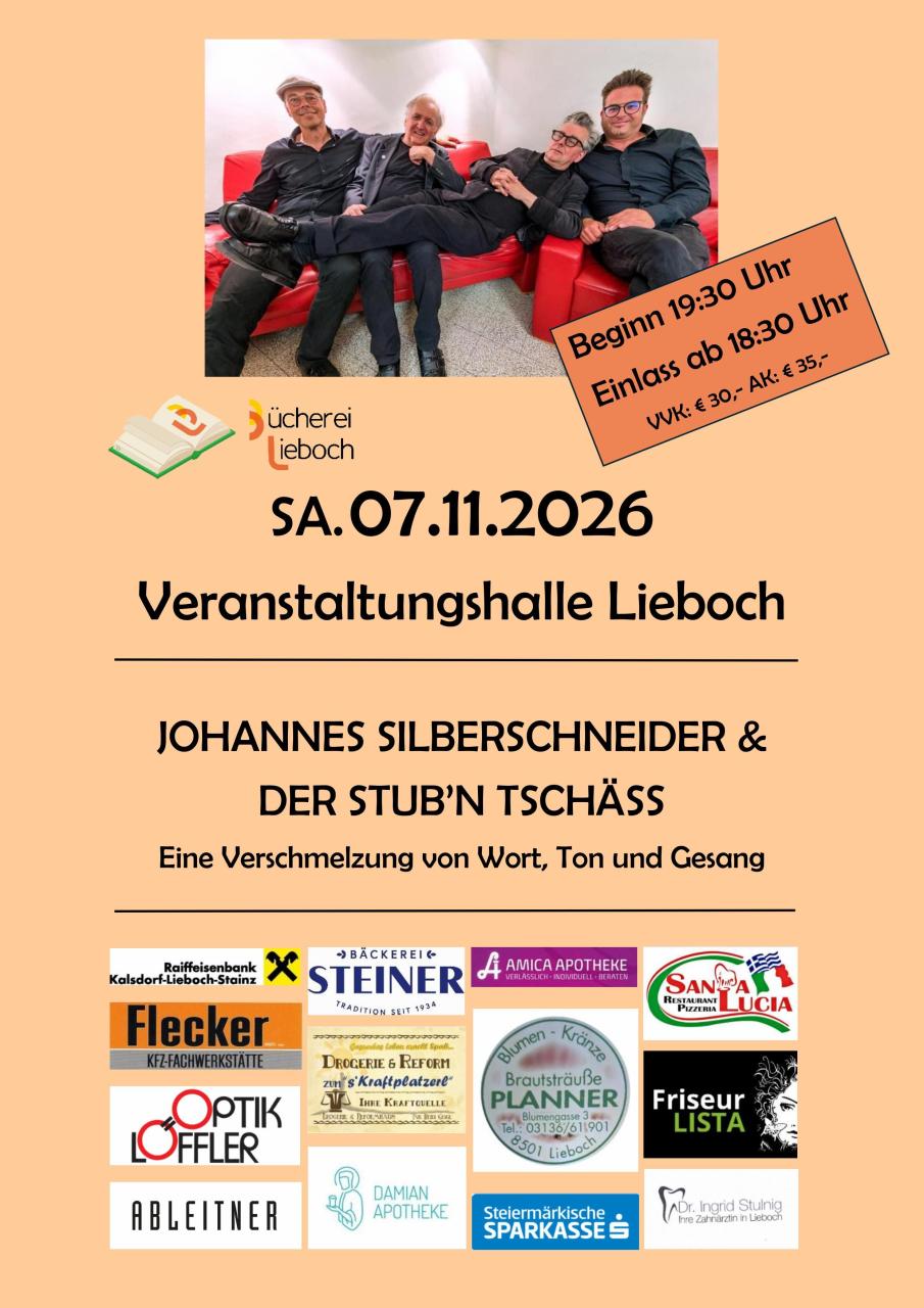 JOHANNES SILBERSCHNEIDER & DER STUB’N TSCHÄSS