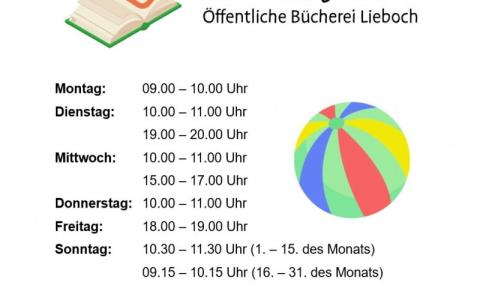 Grafik Sommeröffnungszeiten